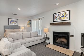 Open living room